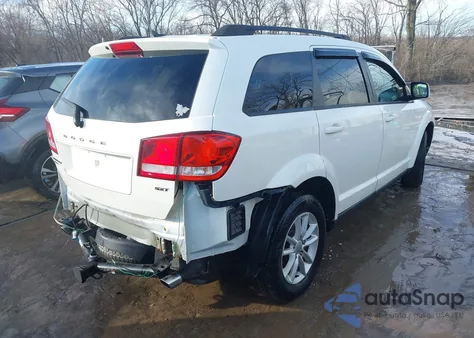 2016 Dodge Journey Sxt z USA, uszkodzony, nr VIN 3C4PDDBGXGT196515